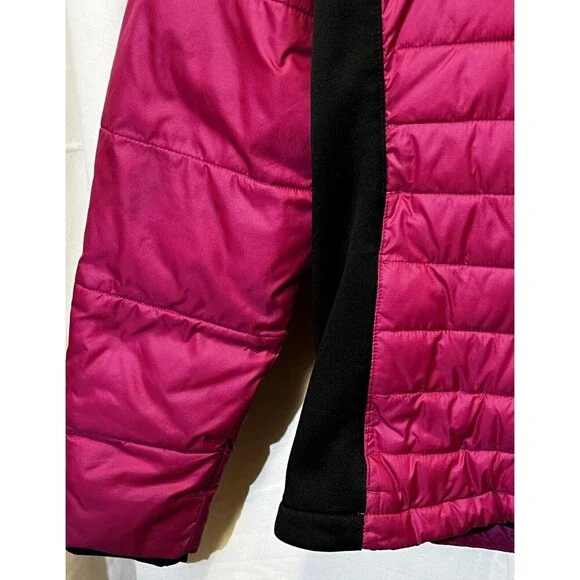 Columbia Powder Pillow™ Hybrid Jacket Fuschia/black Women’s Size Large - Picture 5 of 7